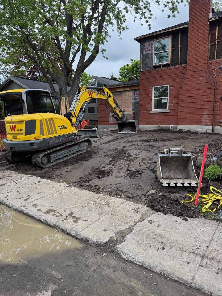 Projets d'excavation et plomberie intégrés