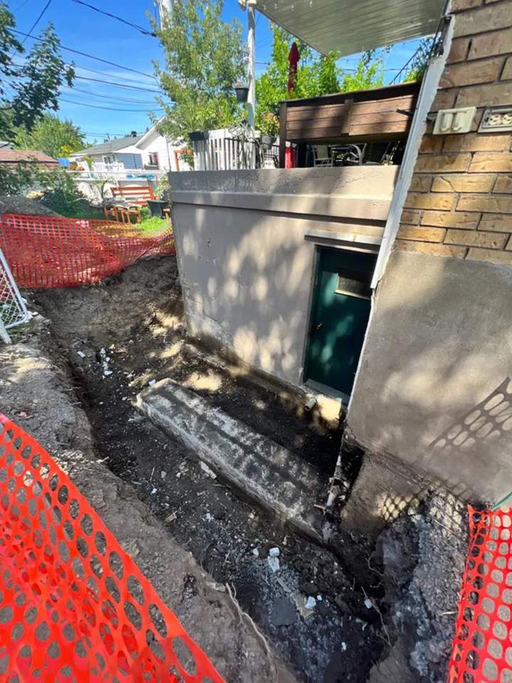 Excavation de drain français Chambly