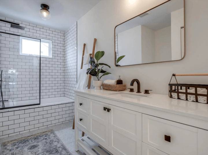 Salle de bain contemporaine Chambly